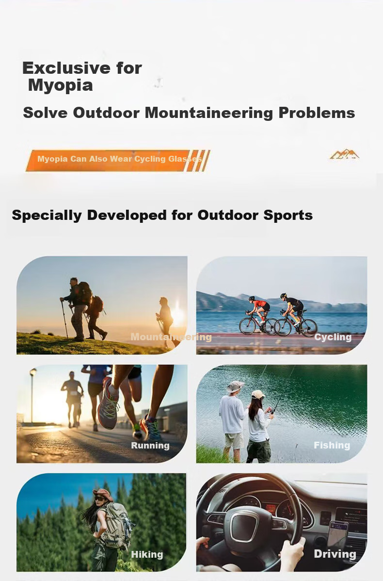 Lianshang Polarized Cycling Sunglasses, Day And Night Use, Unisex, Windproof And Sandproof, Outdoor Running, Photochromic 2