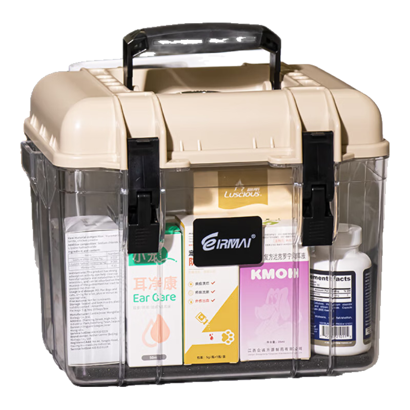 EIRMAI R15 DSLR Camera Dry Box Moisture-Proof Cabinet Plastic Case Sealed Lens Tea Electronic Box Small Size Portable with Built-In Moisture-Absorbing Card Desert Yellow