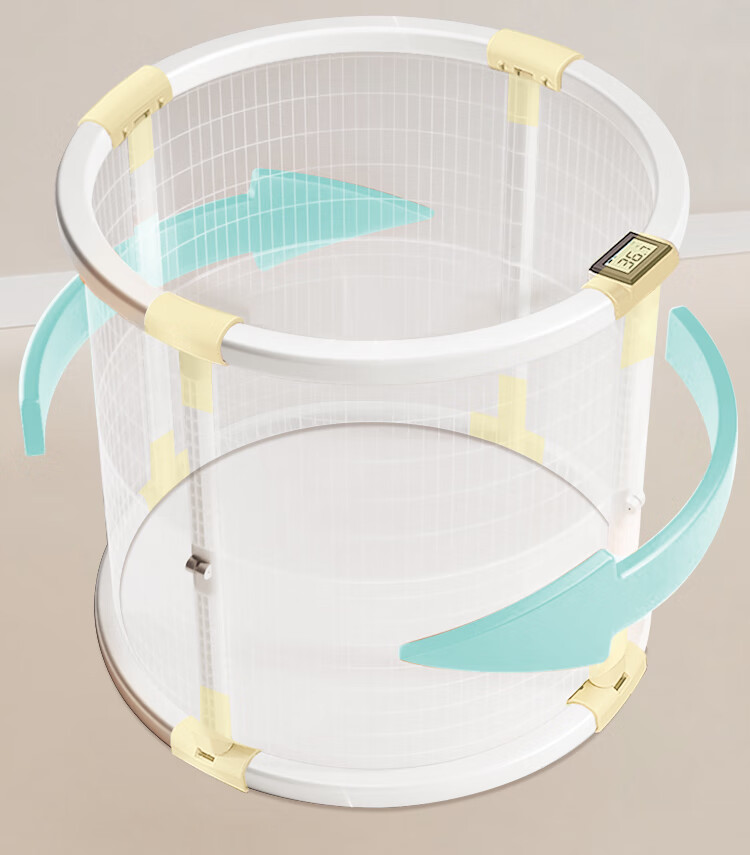Dr. Ma Baby Swimming Tub Foldable Bath Tub Household Newborn Infant Bathing Tub Toddler Pool 7