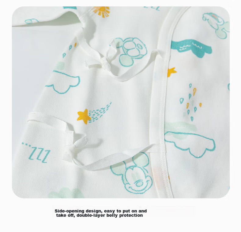 Disney Children's Spring And Autumn Romper Set, Comfortable And Warm Onesie, 2-Piece Set, Full Print Minnie + Light Pink, 66cm 17