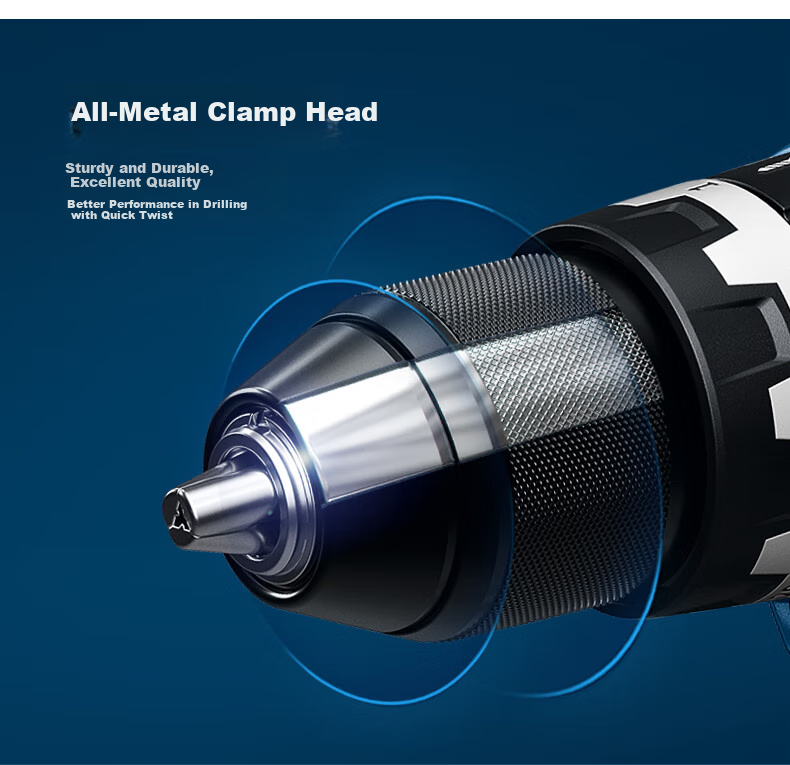 BOSCH Electric Drill Impact Drill GSB 18V-65 Lithium Battery Brushless 2.0Ah Dual Battery Set, GAL1820 Charger 7