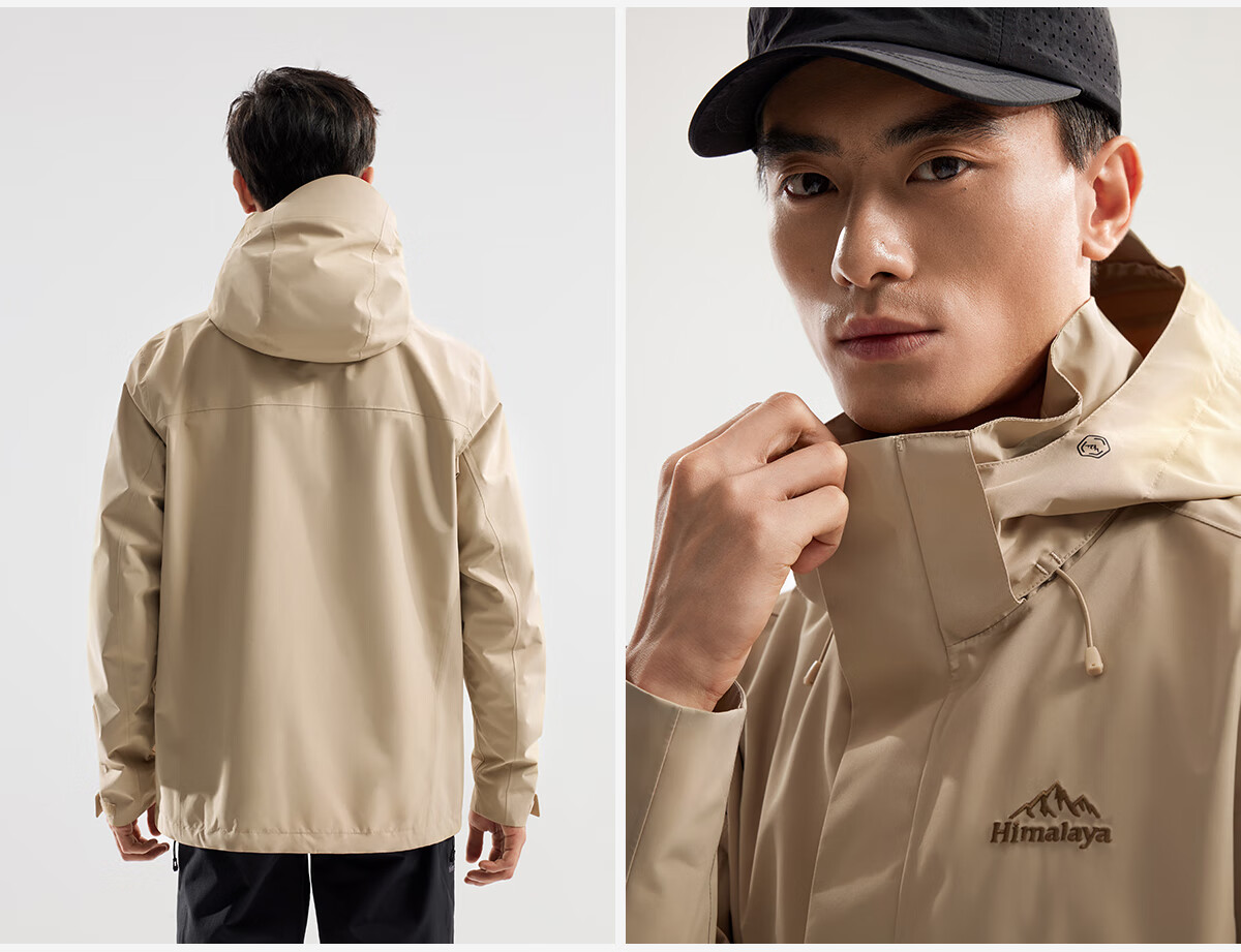 Himalaya Cangshan eVent H3500 Waterproof Outdoor Professional Mountaineering Jacket Fluorine-Free Zero Carbon Hiking Coat 8