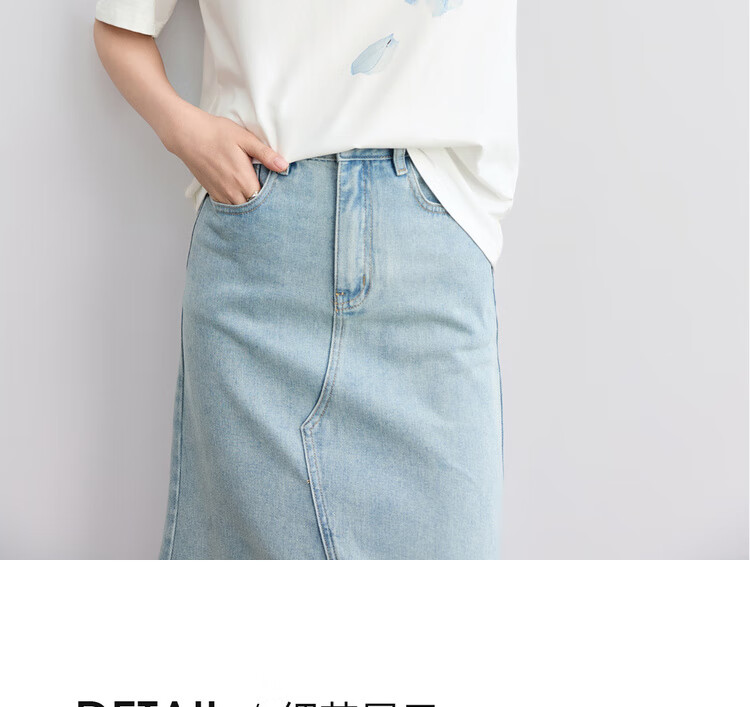 Sentubila Cotton-Padded Tie-Dye Iris Round Neck Drop Shoulder Short Sleeve T-Shirt for Women, Summer Commute Loose Fit Slimming Elegant Top 23