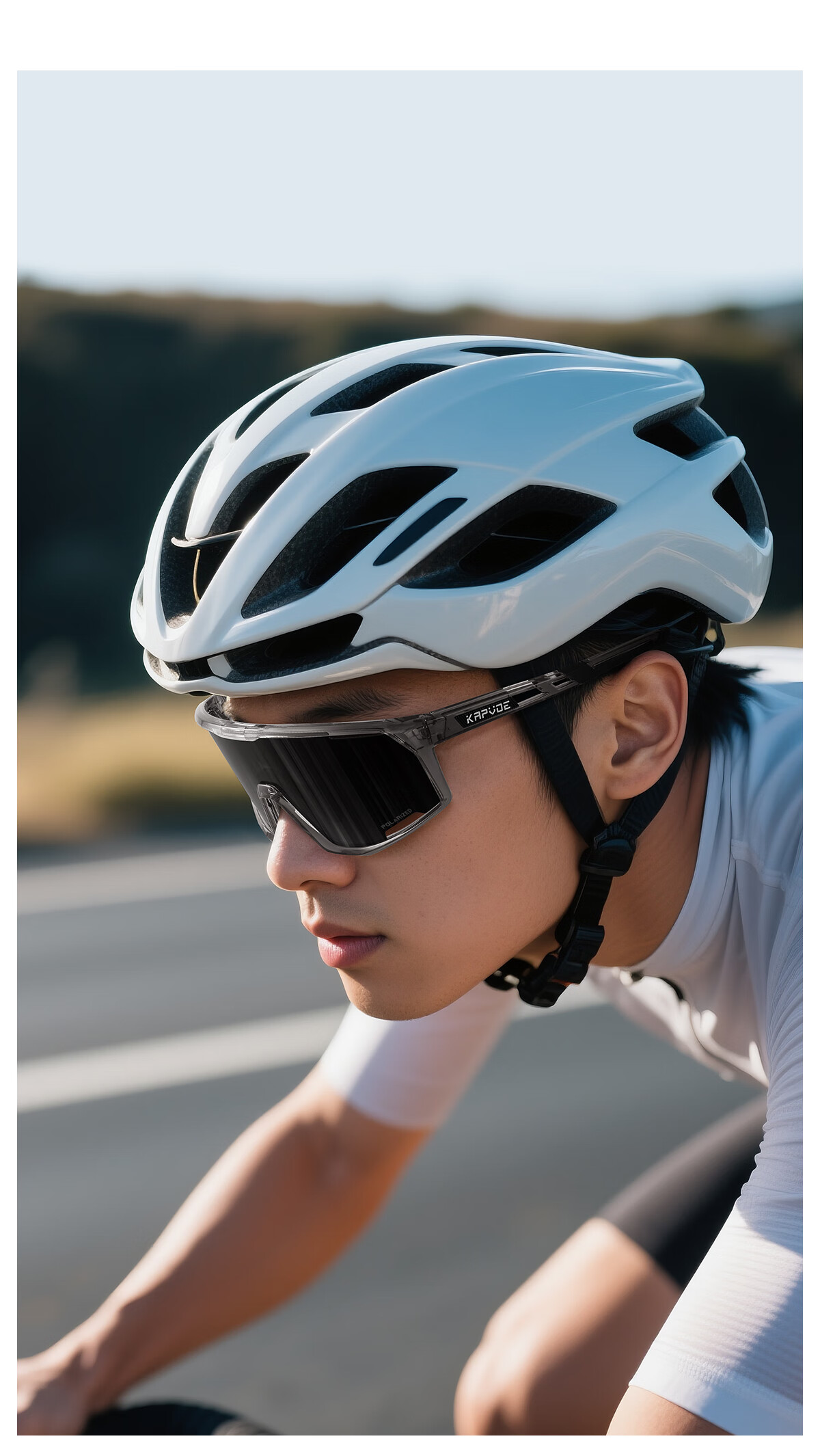 KAPVOE Full-Frame Photochromic Cycling Glasses for Day And Night Use, Outdoor Sports Goggles for Men And Wome 8