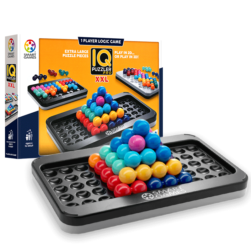 SMART GAMES Smart Battle Deluxe Edition, Educational Toy for Children, Creative Puzzle Board Game, Birthday Gift, Ages 6+