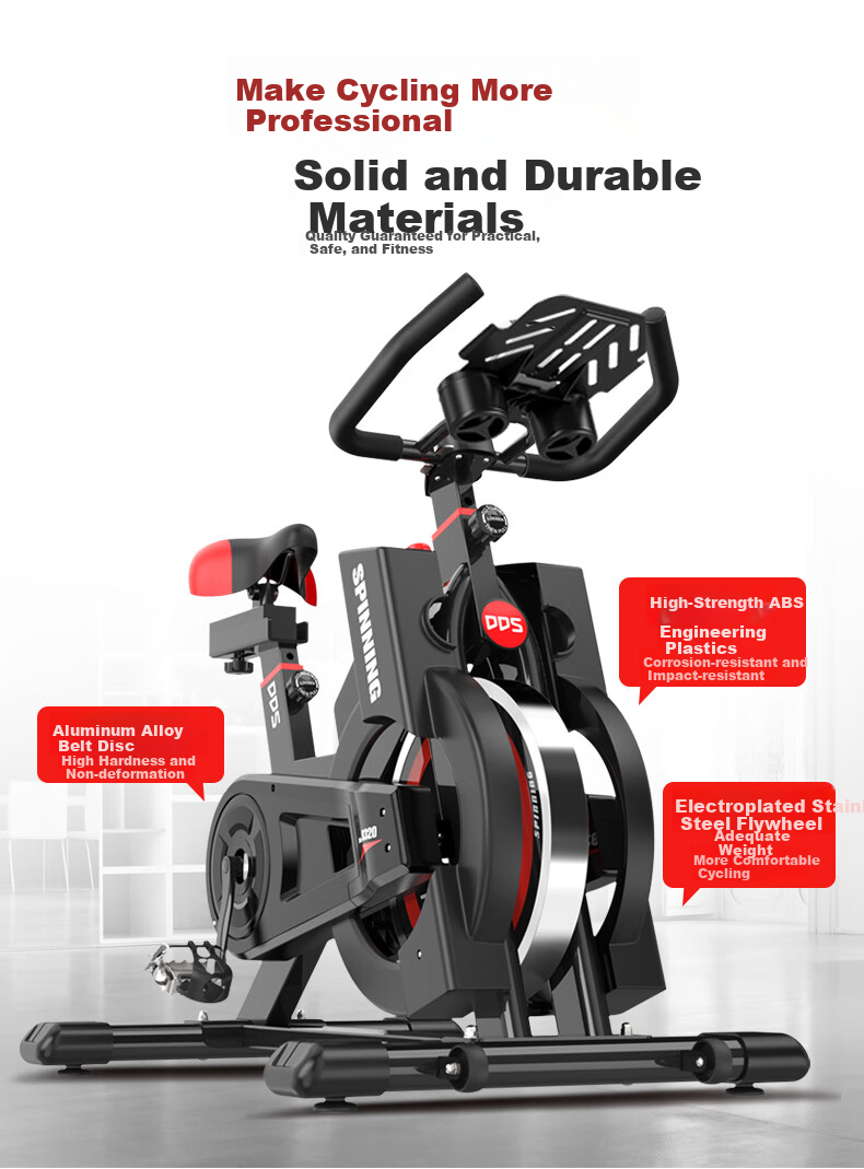 DDS Exercise Bike, Home Fitness Equipment, Indoor Cycling Machine, Workout Bicycle, Fitness Gear DDS9320 18