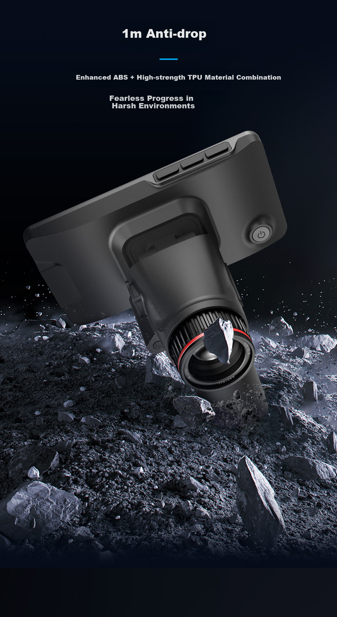 Yingrui XL19V2 Infrared Handheld Thermal Imaging High-Definition Large-Screen Search Device Helmet Modification Thermal Imager 14
