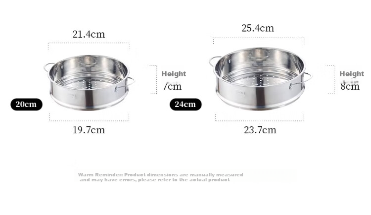 CaROTE Maifanshi Non-Stick Titanium Pot, Stew Pot for Home Use, Milk Pot, Suitable for Induction And Gas Cooktops, for Frying, Stir-Frying, Steaming, Cooking Porridge And Noodles, 24cm 9