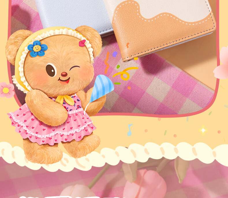 Deli [Children's Day Gift] Guardian Sweetheart Badge Hardcover Notebook Student Planner Journal TX208 Random Color 7