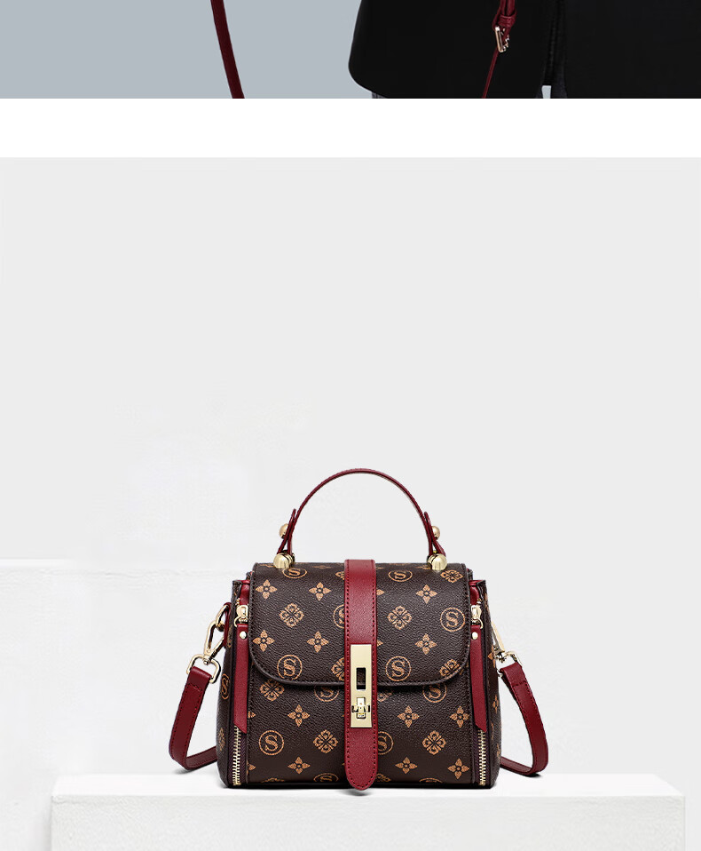 Aiqinghai Crossbody Bag, Women's Handbag, Large Capacity Shoulder Bag, Light Luxury Brand, Practical Birthday And Mother's Day Gift for Mom 4