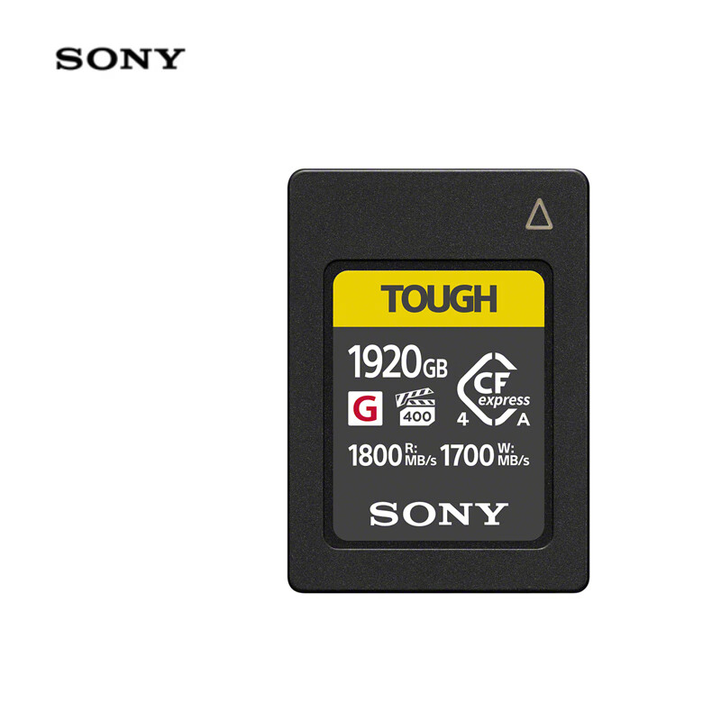 SONY 1920GB CFexpress 4.0 Type A Memory Card CEA-G1920T 1800MB/s Read Speed Rugged Card