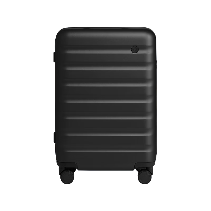 90Fen Luggage, 28-Inch Rhine River Pro Suitcase, Large Capacity Travel Case with Quiet Wheels And Password Lock, Dark Night Black