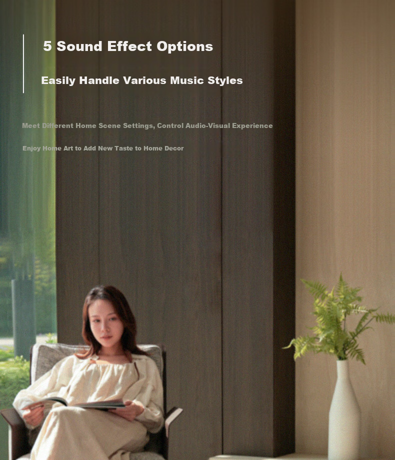 Anmut Floating Lyrics Subtitle Speaker EGO Third Generation Wireless Bluetooth Pillow Speaker, Desktop Transparent Internet-Famous Home Smart Speaker, White Noise Boyfriend Gift 17