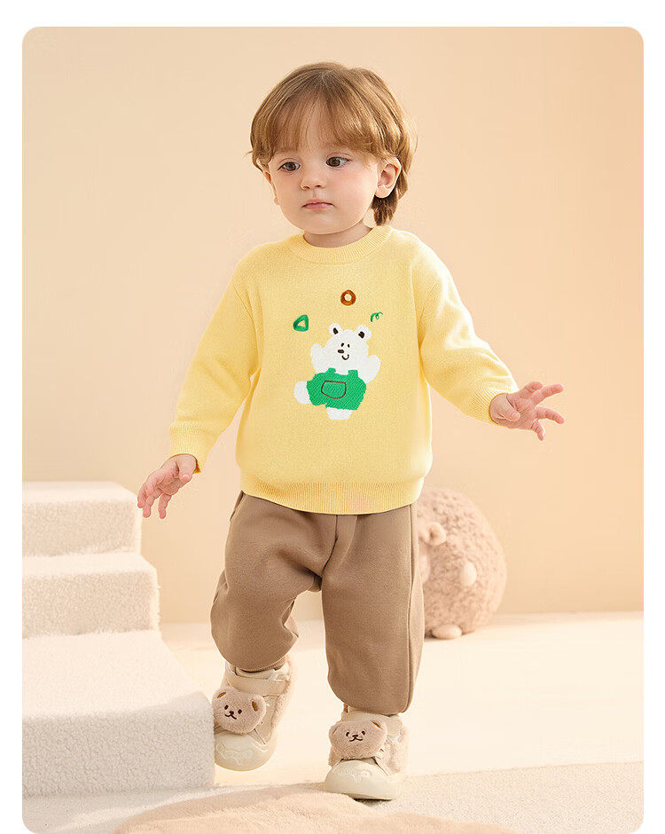 Balabala Kids Sweater Baby Knitwear Boys Girls Innerwear 2025 Winter Cartoon 209425103206 6