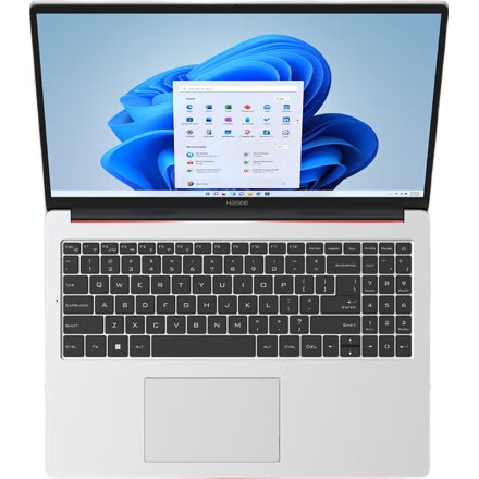 Ноутбук HASEE Elegant X6, 16 дюймов, Intel Core i5-12450H, 16 ГБ ОЗУ, 512 ГБ SSD, Wi-Fi 6, серебристый