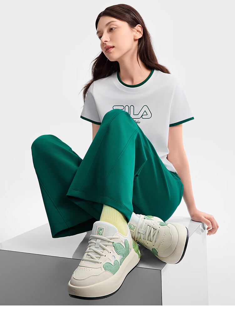 FILA Official Women's CACTI Modern Sneakers Autumn Fashion Casual Sports Shoes 37