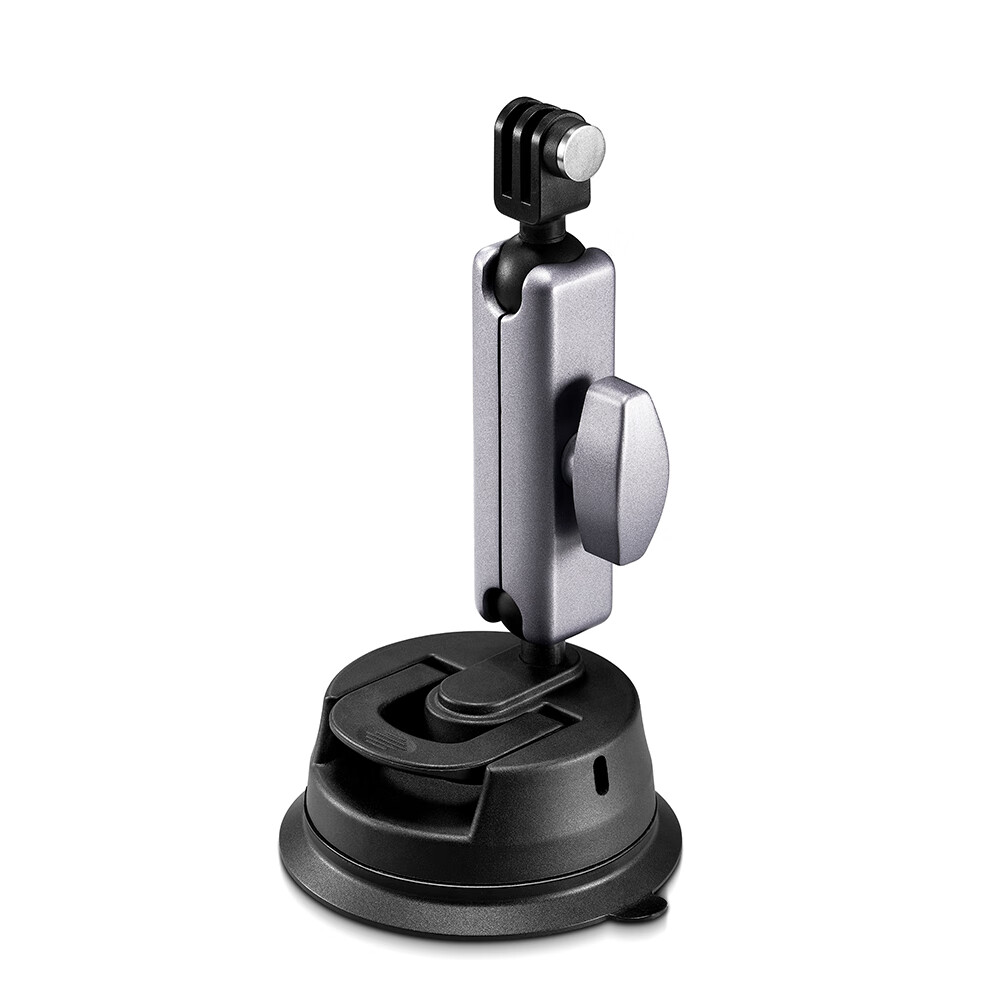 Earlymen Action Camera Suction Cup, Compatible with GoPro13/DJI Action4/5pro/Insta360Go3s And Other Car-Mounted Suction Cups, Shooting Bracket, Suction Cup Stand, Aluminum Alloy Material 1