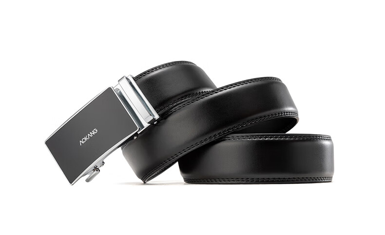 Aokang Men's Belt, Business Casual Automatic Buckle Leather Waist Belt, Birthday Gift for Husband 3
