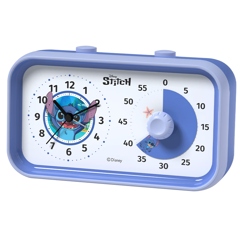 Timess Disney Collaboration Alarm Clock for High School Students, Two-In Visual Timer, Children's Time Management Tool, Kitchen Timer Gift
