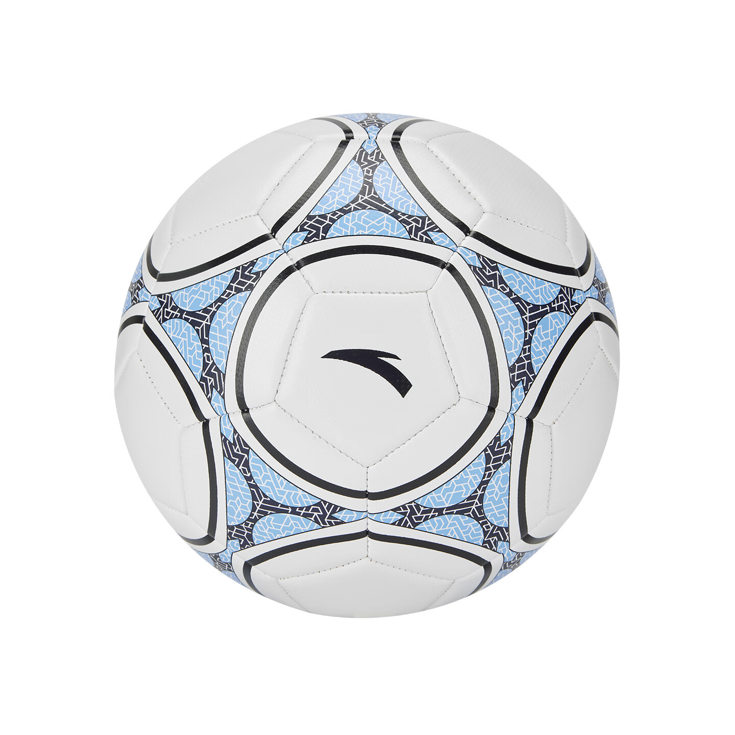 ANTA Soccer Ball Size 5 for Adults, Middle School Entrance Exam, Youth Size 4, World Cup Match Professional Training Machine-Stitched Size 5 Ball, Ocean Blue