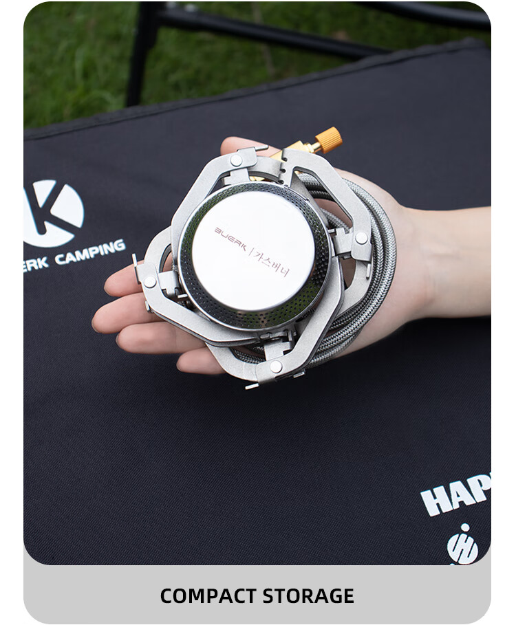 BUERK New Infrared Portable Foldable Split Cassette Stove Windproof Explosion-Proof Outdoor Camping Tea Cooking Gas Burner 1