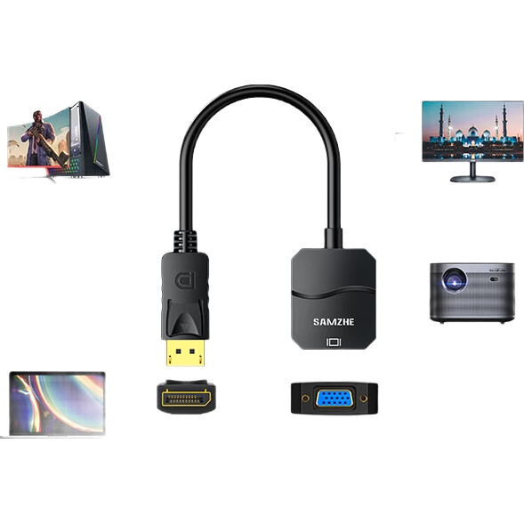 Переходник DisplayPort на VGA