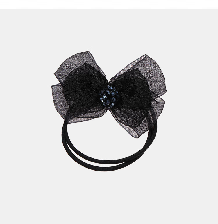 CHIMERA High-Elasticity Durable Double-Layer Elastic Mesh Butterfly Hair Tie Ponytail Holder for Women, Mid-Autumn Festival Gift 9