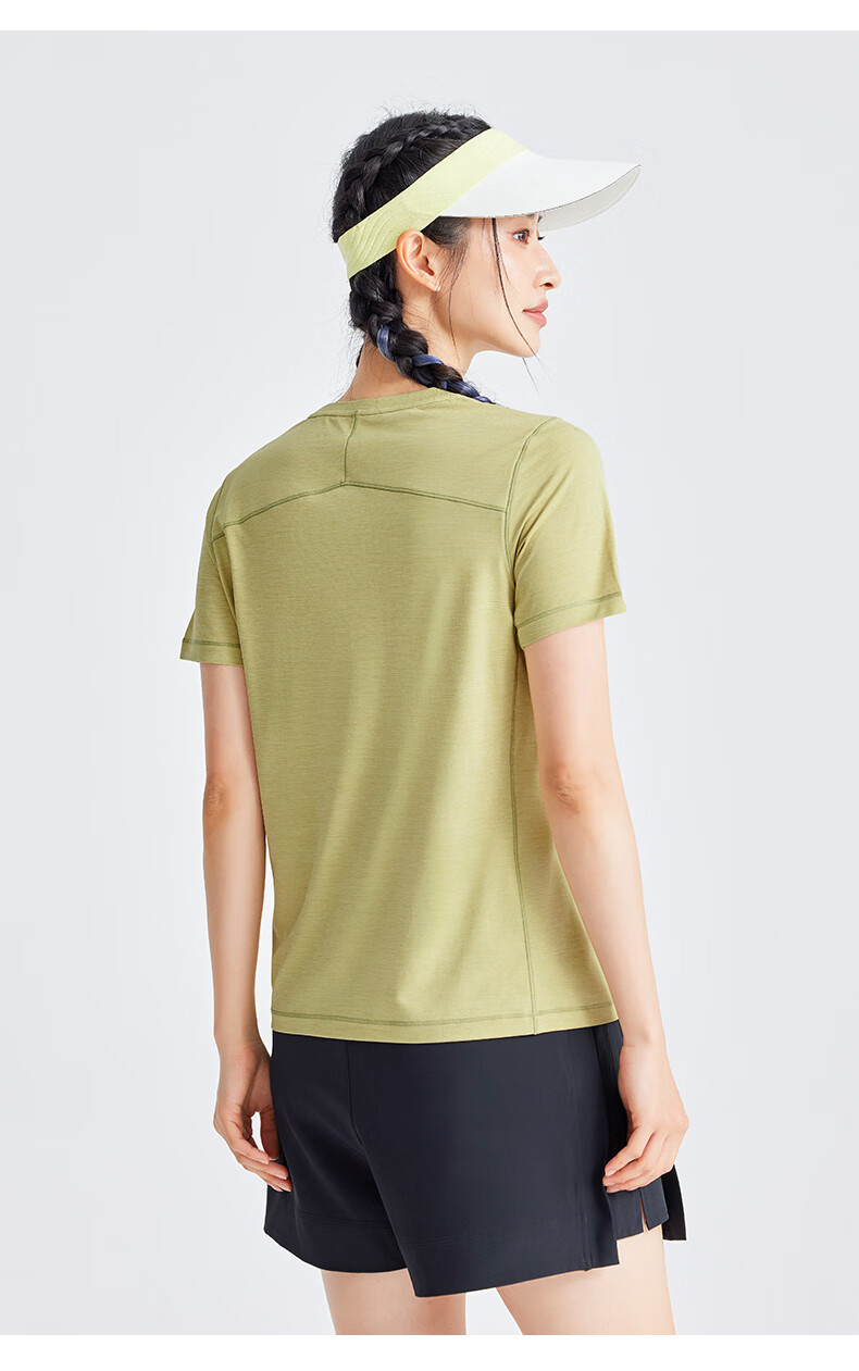 Toread Women's Summer Outdoor Sports Quick-Dry Breathable Slim Fit Short Sleeve T-Shirt 10