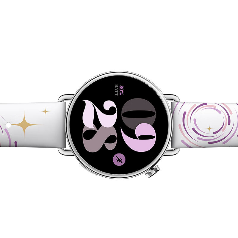 MI Xiaomi Watch Strap, UV-Resistant Color-Changing Band, 18mm, White