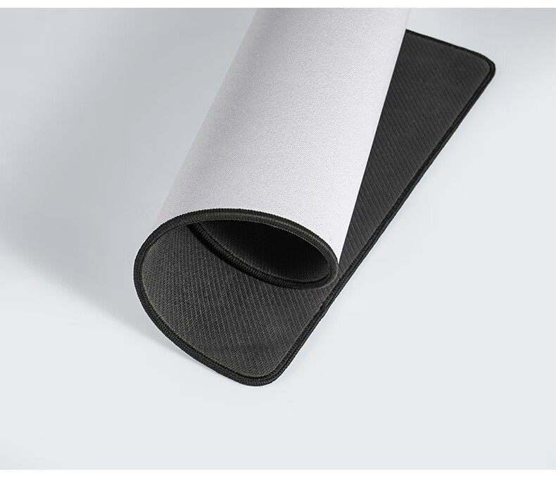 Maohe Mouse Pad, Smooth And Fine Surface, Thickened Natural Rubber, Solid Color, Professional Gaming Desk Mat, Black Small Size 2