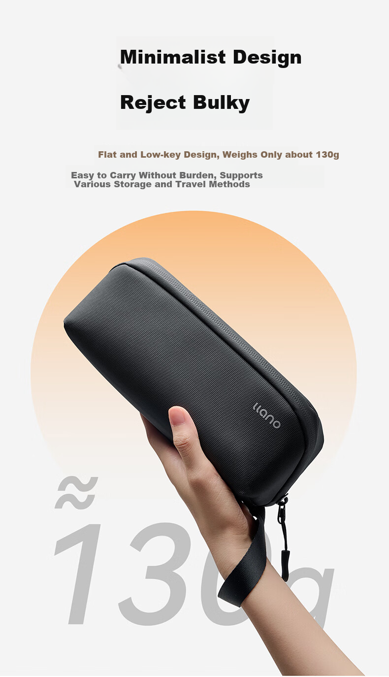 Llano DJI Pocket 4/3 Storage Case All-in-One Camera Bag Pocket Gimbal Protective Box Multi-Accessory Handheld Portable Travel Hard Shell Shockproof Pressure-Resistant Water-Resistant Bag 11