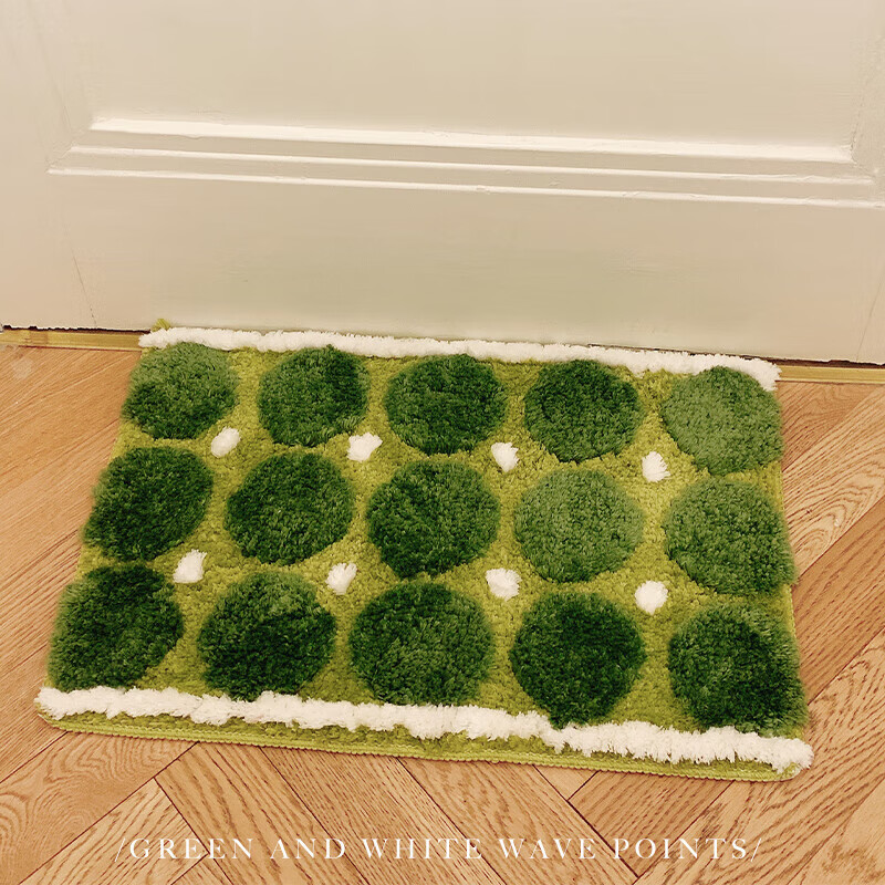 Shandian Bathroom Entrance Absorbent Mat, Non-Slip Bath Mat, Thickened Floor Pad for Toilet And Washroom