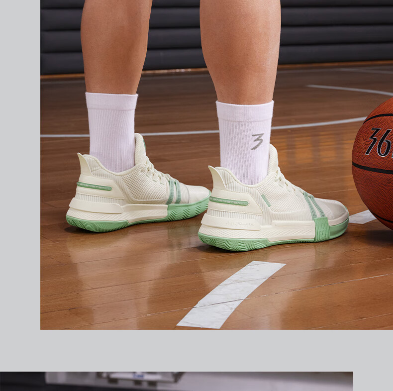 361° Basketball Shoes for Men, Spring And Summer Youth Professional Lightweight Low-Top Casual Sneakers, Men's Style 672121101-10 28
