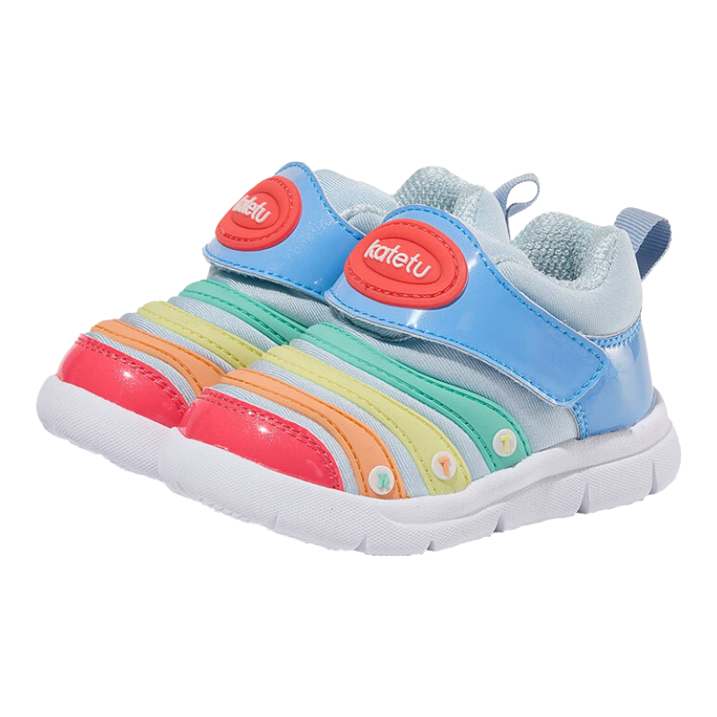 Katetu Baby Walking Shoes, Spring New Children's Sneakers, Functional Shoes for Boys And Girls Aged 1-5, Caterpillar Style X3CF008