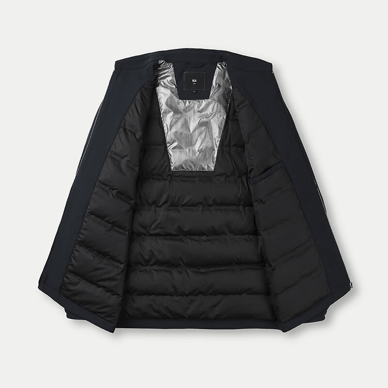 HLA down Jacket for Men, Executive Style with Lapel Collar, Warm Duck Down Coat for Men, Autumn And Winter Seaso