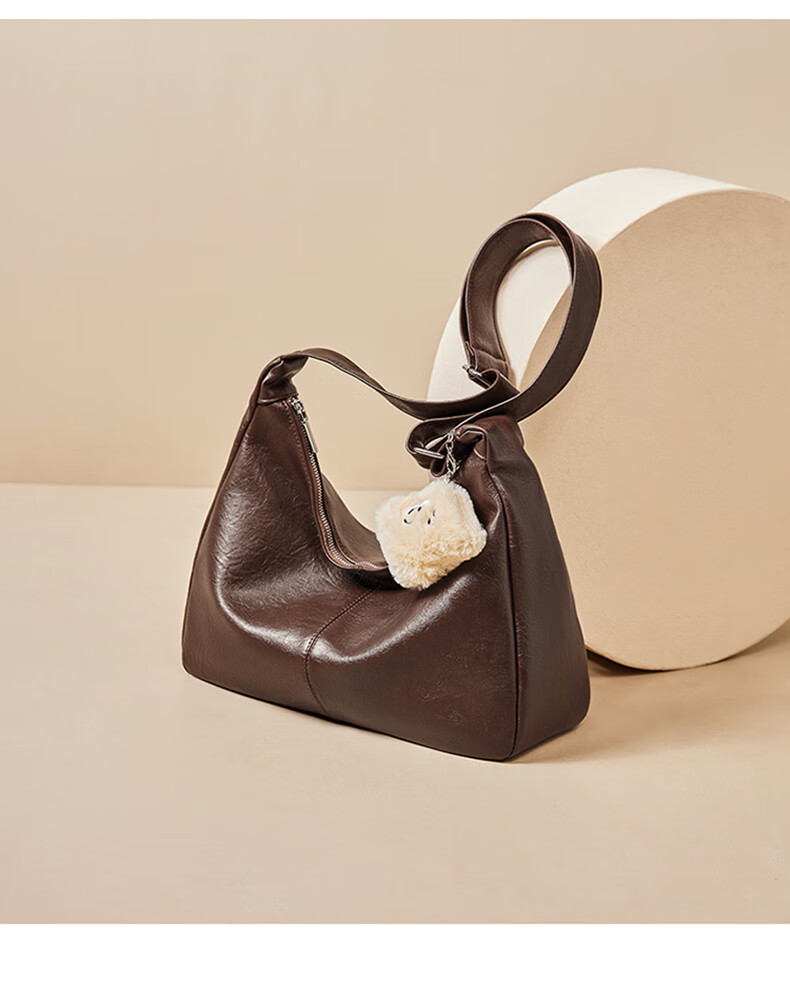 15MINUTES Women's Handbag, 2026 New Style Shoulder Crossbody Bag, Light Luxury Simple Pillow Ladies Purse, Birthday Gift for Girlfriend 2