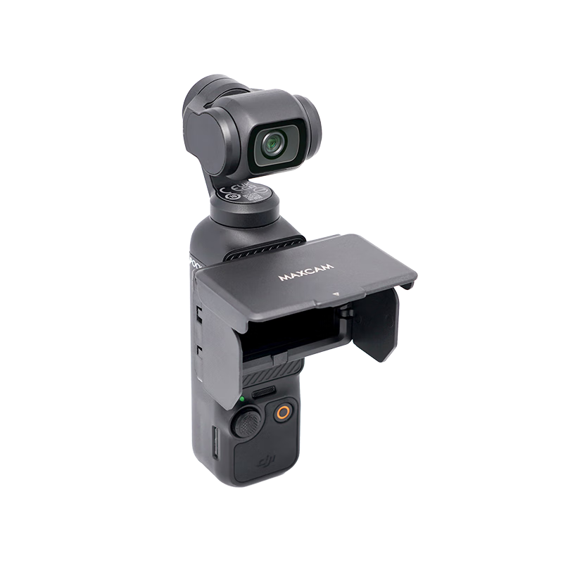 MAXCAM Screen Protector for DJI Osmo Pocket 4P/4/3, Foldable Protective Cover, Anti-Glare, Anti-Reflective, Anti-Harsh Light, Accessory