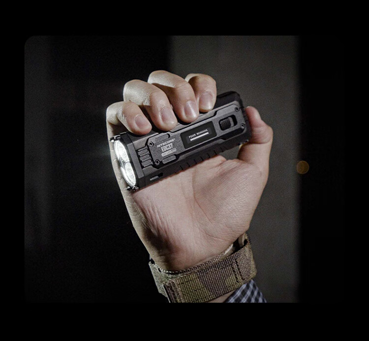 NITECORE EDC37 Outdoor Portable Self-Defense High-Intensity Rechargeable Flashlight with Ultra-Long Battery Life 2
