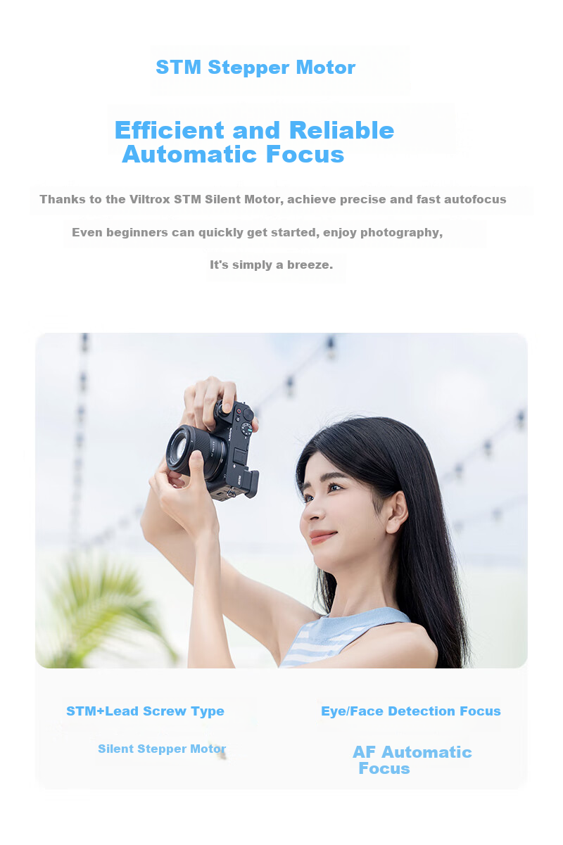 VILTROX AF 56mm F1.7 XF Fuji Large Aperture Automatic Focus Portrait Prime Lens Suitable for X-S20 X-M5 X-T30II X-T5 X-H2 Mirrorless Cameras 6