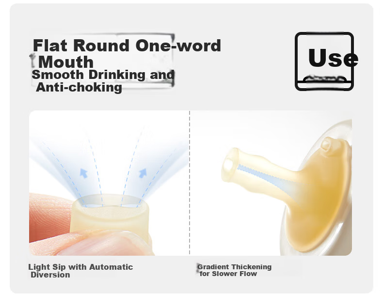 Huangchong Good Suction Learning Cup for Babies over One Year Old with Straw, Milk Bottle, Anti-Choking Direct Drinking Cup, 330ml 15