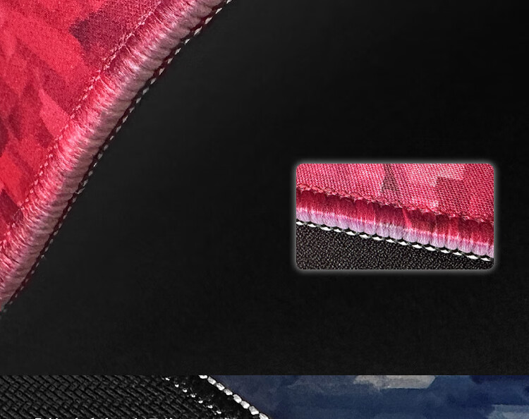 AOC GP500JM/93 Jian 99 FPS Smooth Microfiber Woven Gaming Mouse Pad 490x420x5mm Thickened Edge-Bound 6