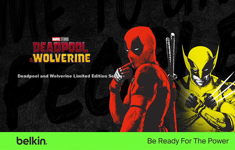 BELKIN Phone Lanyard, Phone Chain, High-End Neck Strap, Crossbody Phone Anti-Loss Strap, Phone Pad, Woven Style, Deadpool And Wolverine 1
