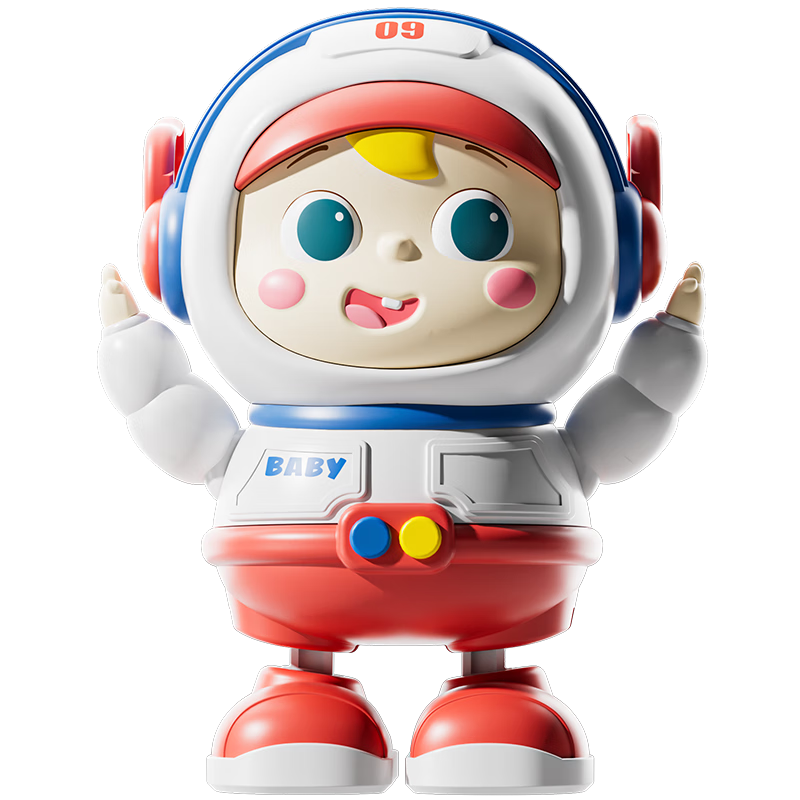 Anby Families Baby Toys for 0-1 Year Old, 6 Months Infant Head-Lifting Training Electric Dancing Robot, Birthday Gift for Boys And Girls