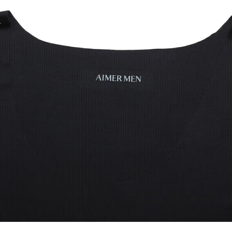 Мужская майка AIMER MEN, бесшовная, из модала, размер XL 175, черный