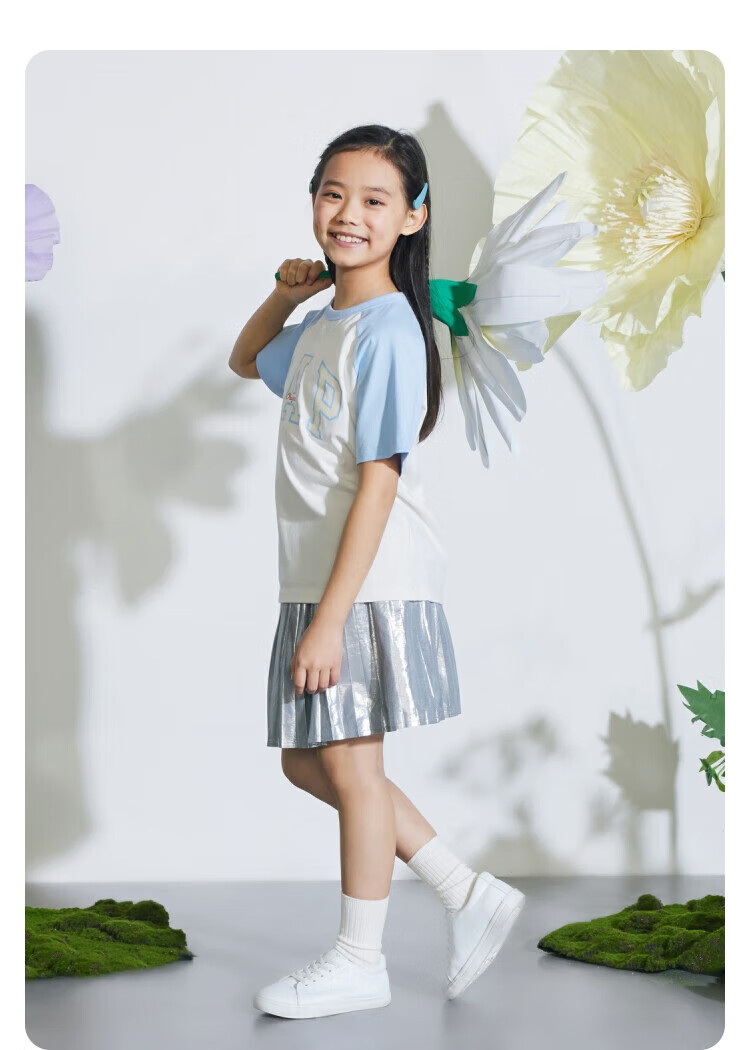 GAP Kids Unisex Summer Cotton Short Sleeve T-Shirt 838371 18