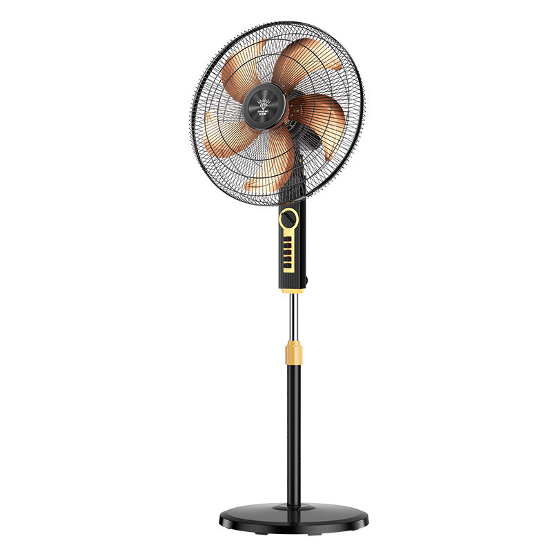 Zuanshipai Electric Fan, Home Floor Fan, Office Standing Fan, Living Room High-Volume Timer Mechanical Oscillating Fan FS-45