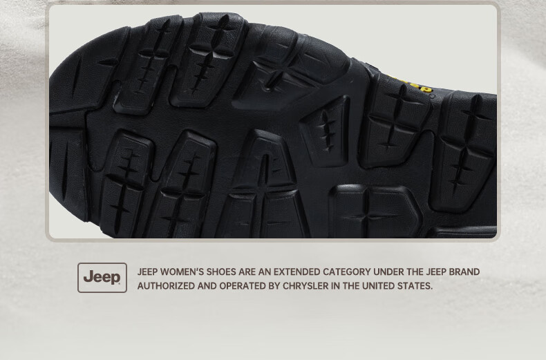Jeep Women's Ugly Cute Hiking Shoes Autumn Winter Outdoor Breathable Thick Sole Non-slip Lightweight Sports Shoes Black Gray Size 40 2