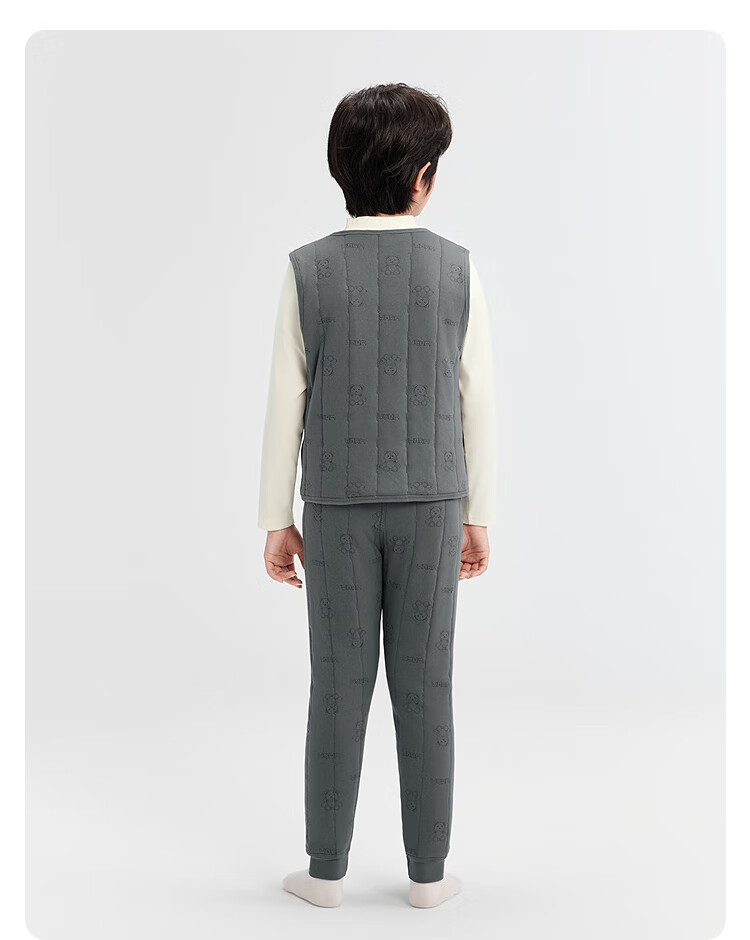 Balabala BalaOne Kids Warm Vest 2025 Winter Boys Girls Cotton Padded School Uniform Inner Wear 208425171202 4