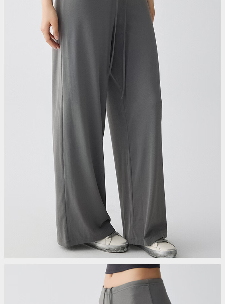 XUEXIMAN New Straight Loose Yoga Pants Cool Running Wide-Leg Sports Professional Training Fitness Pants Summer Thin 14