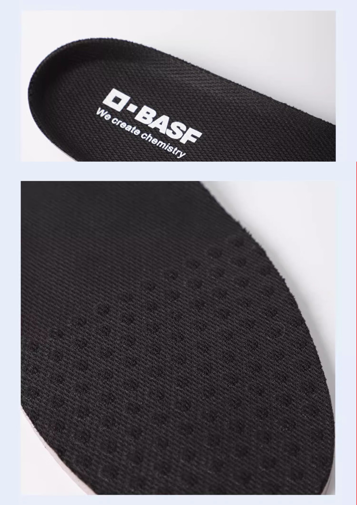 BASF Unisex Sports Insoles Shock Absorption Running Antibacterial Odor-Resistant Sweat-Absorbing Breathable Lightweight Insoles Size 36 17